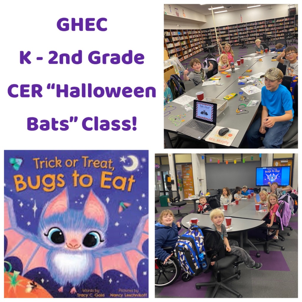 K-2nd Grade CER "Halloween Bats" Class