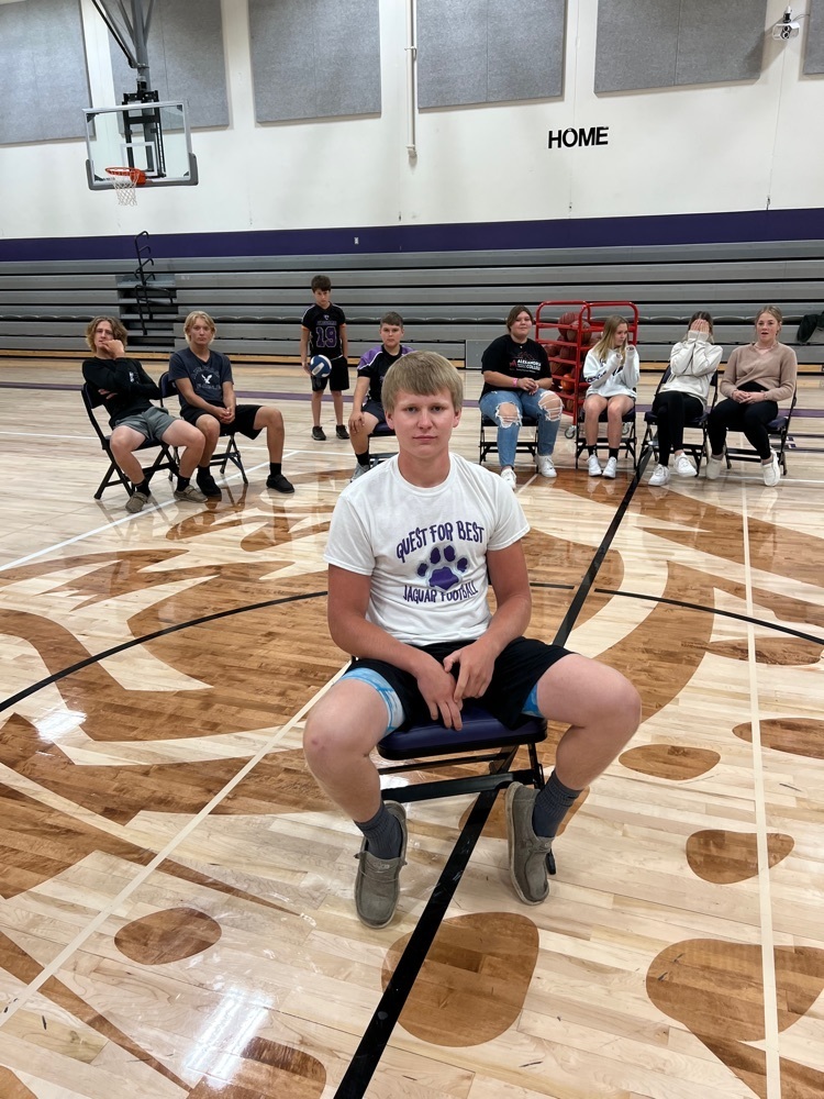 Congratulations to Spencer Salic for winning today’s Musical Chairs competition during Leap C. Check back next week to see if he is victorious in defending his title. 🎶🪑😊