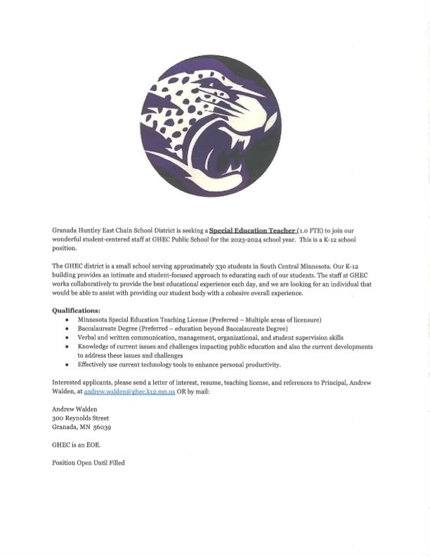 Job Posting